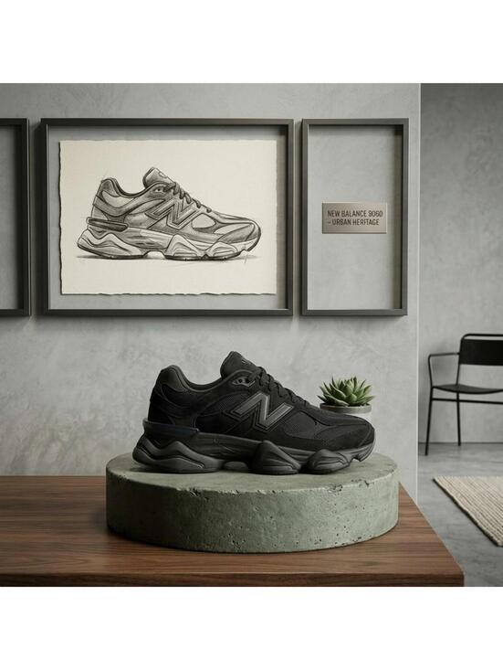 New Balance Other - Kids 13.5C NEW BALANCE 9060, PC9060-BB BLACK/BLACK New In Box